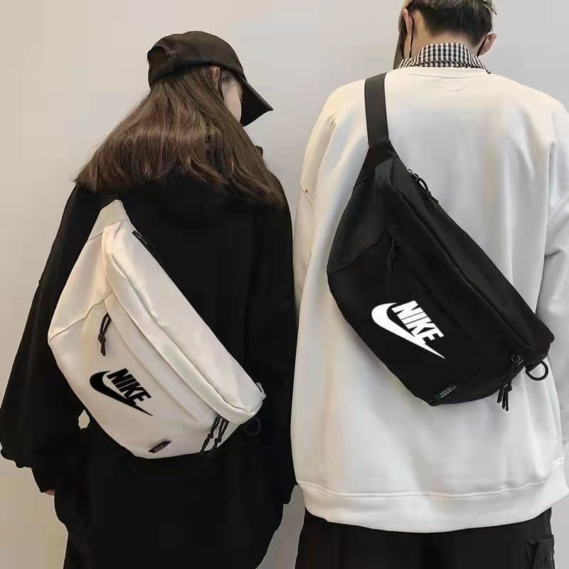 Bolsa Transversal NK Masculina De Ombro Esportiva Feminina Cinto Casal casual Peito