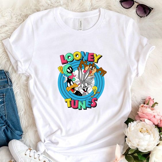 Camiseta Ou Baby Look Feminina Ou Masculina Unissex Blusa Looney Tunes