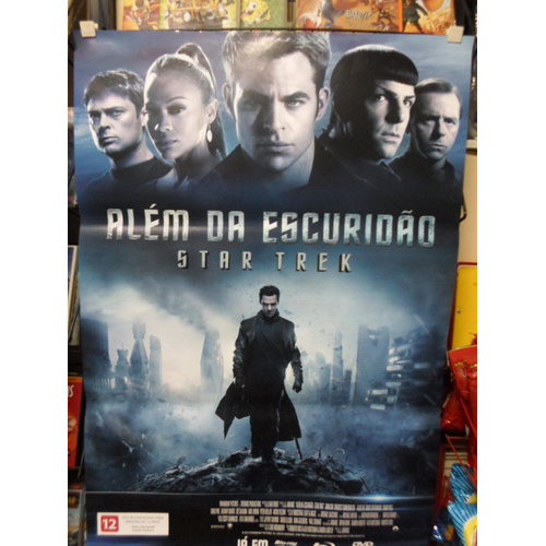 Poster Star Trek - Alem Da Escuridão 64 X 94 - Chris Pine