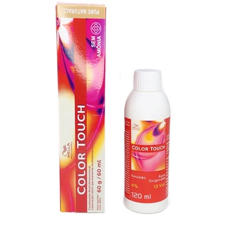 Coloração Tonalizante Color Touch 60g + Emulsão 120ml