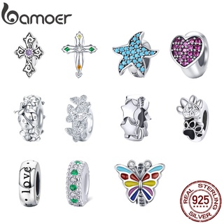 Bamoer Pulseira Com Contas De Prata 925 Acessório De Moda