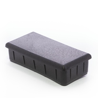 4 Tampa Ponteira Interna de Embutir 50x100mm Retangular Reta Preta LF de Oliveira em Oferta na Shopee