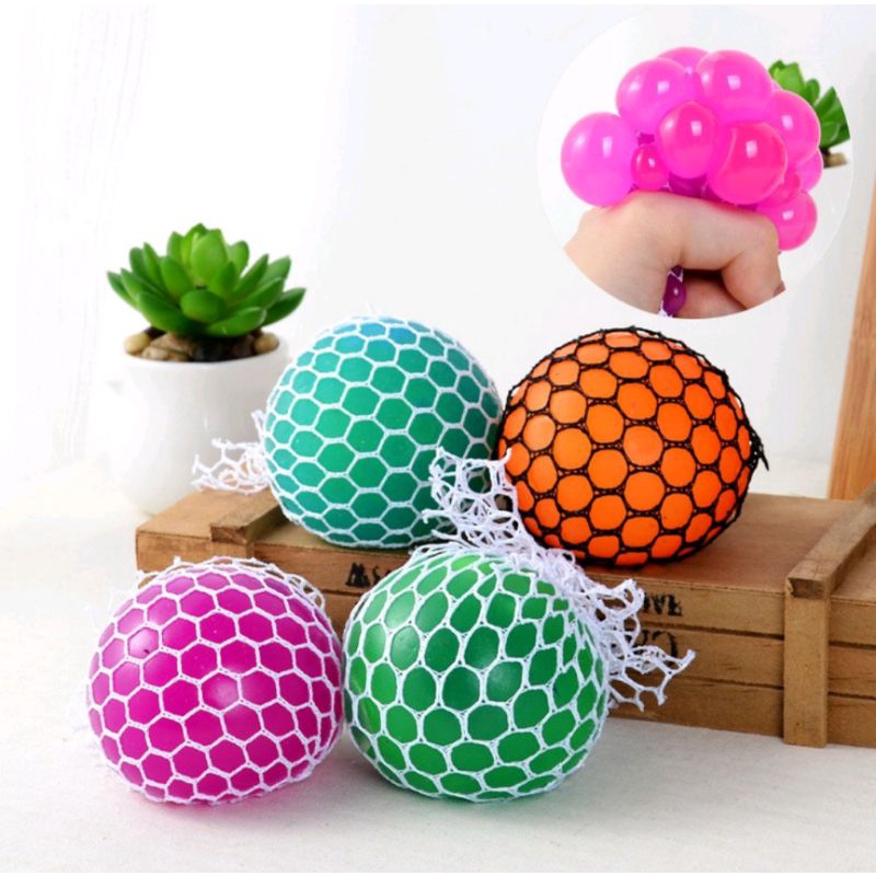 Squishy Bolinha Anti Stress Squish Autismo Fidget Relaxante De Apertar 