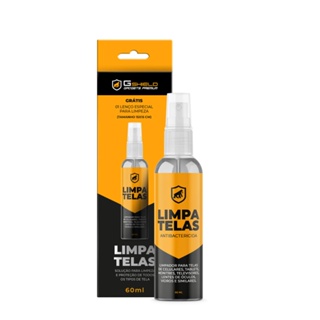 Kit Limpa telas Bactericida 60ml + Flanela - Grip Clean - Gshield em Oferta na Shopee
