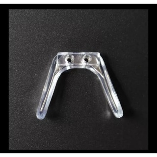 plaquetas silicone para óculos macias.