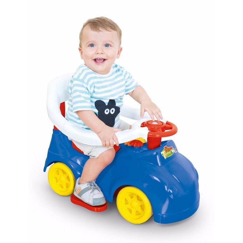 Carrinho De Passeio Andador Com Haste Para Passeio - Cotiplas