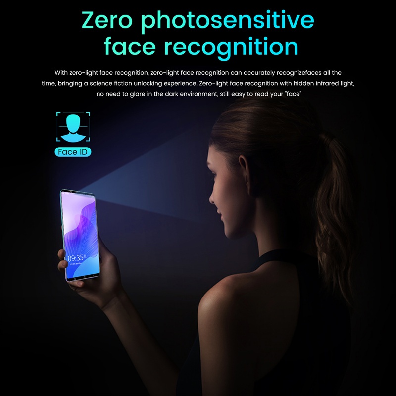 Smartphone Note80 Além Disso Smart Phone 5.8 Polegada 6 Gb De RAM + 128 ROM Dual Sim Celular Rosto Desbloquear Celulares