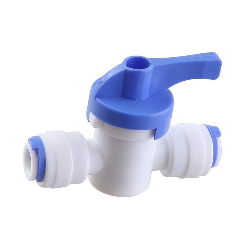 Registro Plastico Engate Rápido 1/4 6mm Mangueirinha Filtro