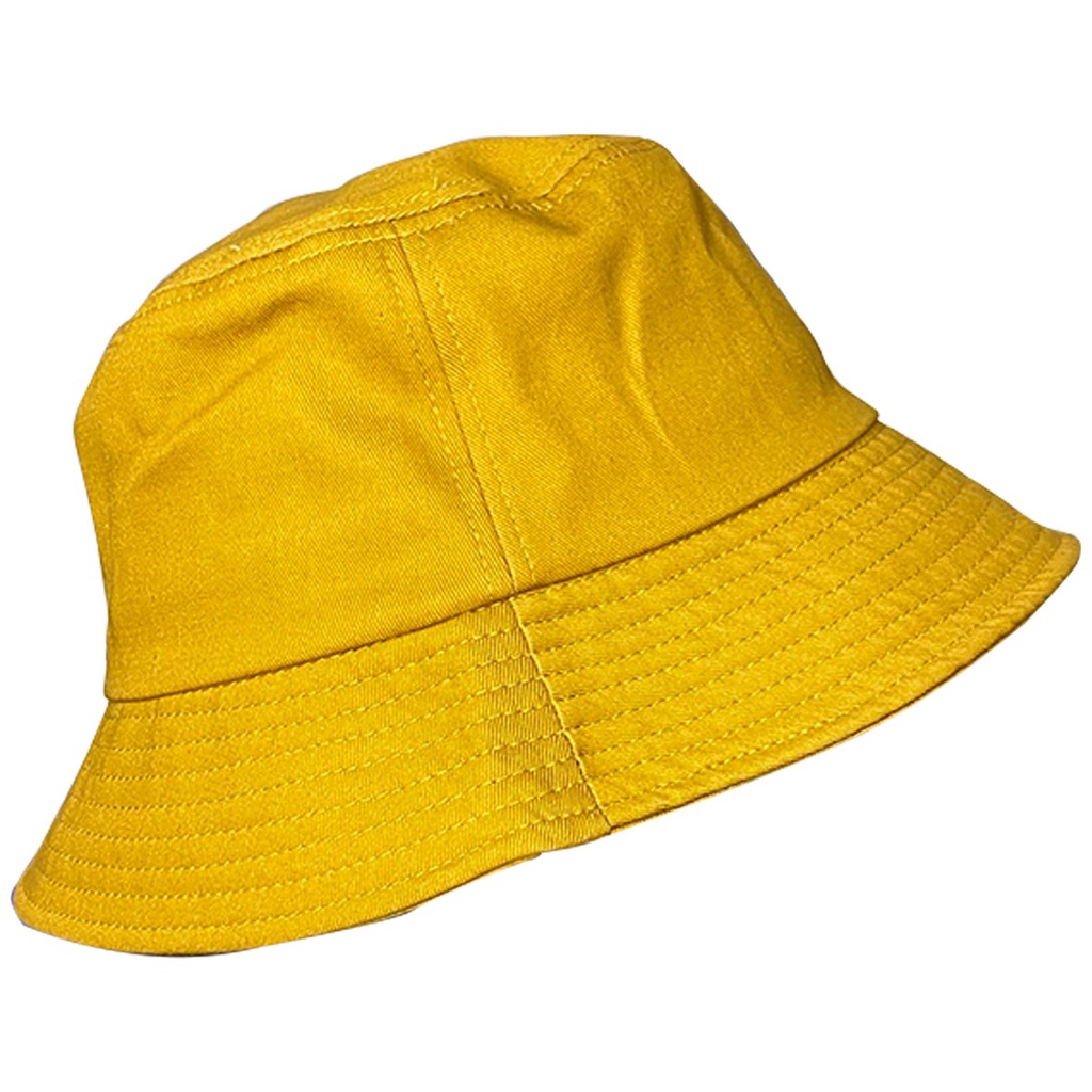 Chapeu Amarelo Bucket Hat Moda Praia Verão | Shopee Brasil