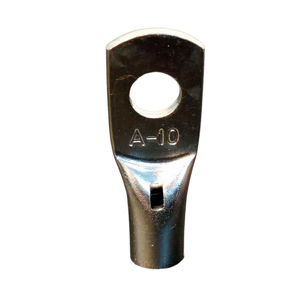 60 Ponteiras Compressão Terminal Olhal 10mm M5 Tubular Cobre