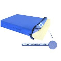 Capa para Colchão Berço Impermeável 100% Poliéster Cor Azul em Oferta na Shopee