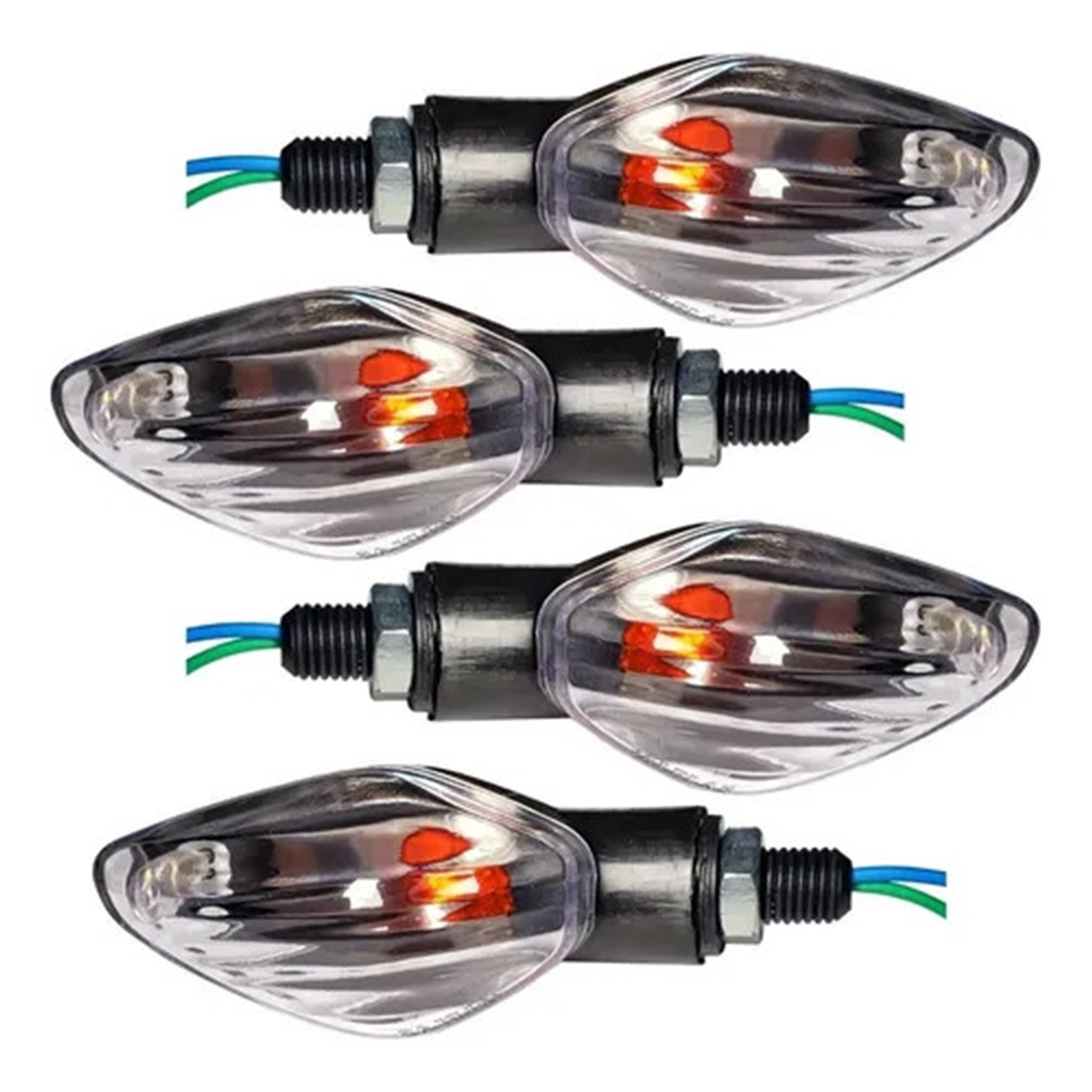 4 Pisca Seta Mini Cg Titan Fan 125 150 160 CB300 Cbx Twister 250  Xre  2014 2015 2016 2017 2018 2019 2020 2021 2022 em Oferta na Shopee