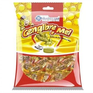 Bala Dura Gengibre E Mel 600g - Soberana 7898084162195 em Oferta na Shopee