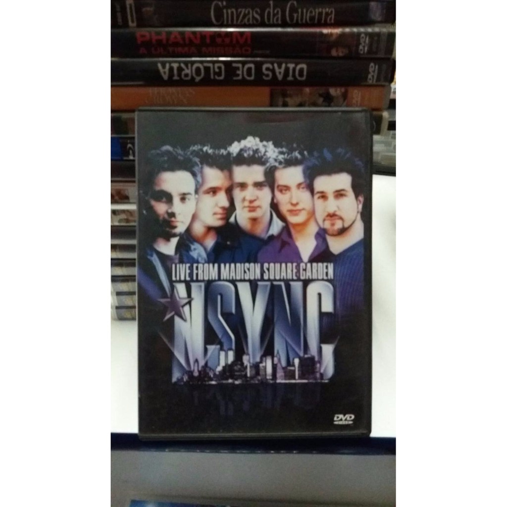 Dvd Original Nsync Live From Madison Square Garden