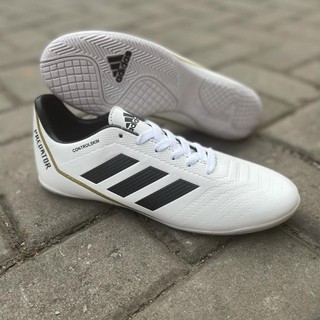 Tenis futsal adidas predator Control skin reborn Branco original | Shopee Brasil