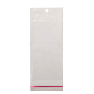 Saco Transparente Incolor Solapa 10x25 +3 com 100 Unidades com furo loja embalagem saquinho auto colante aba adesiva em Oferta na Shopee
