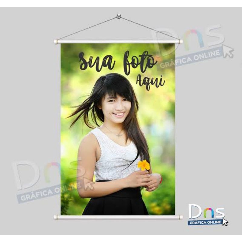 Banners Personalizados UV COM SUA FOTO O ARTE Shopee Brasil