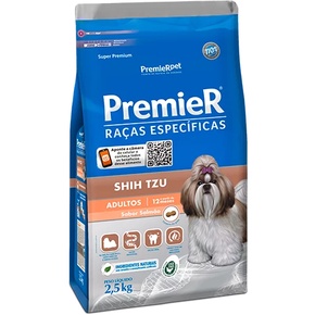 Ração PremieR Cães Adultos Raças Específicas Shih Tzu Salmão 2,5kg