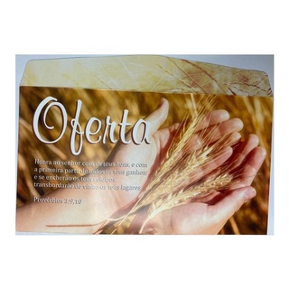 Envelope Para Oferta E Dízimos Com 100 Un