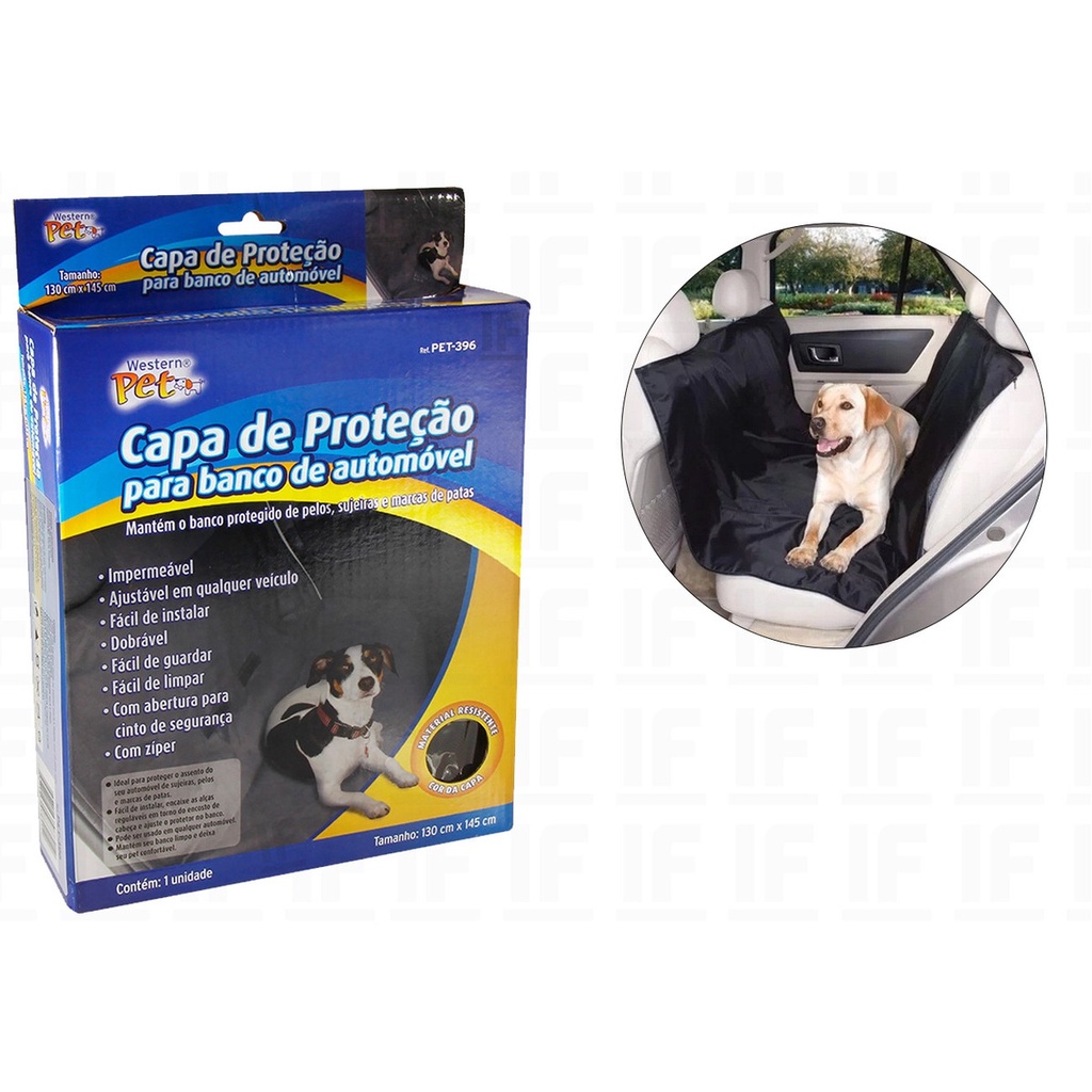 Capa Pet Impermeavel Protetor Para Bancos De Carros em Oferta na Shopee