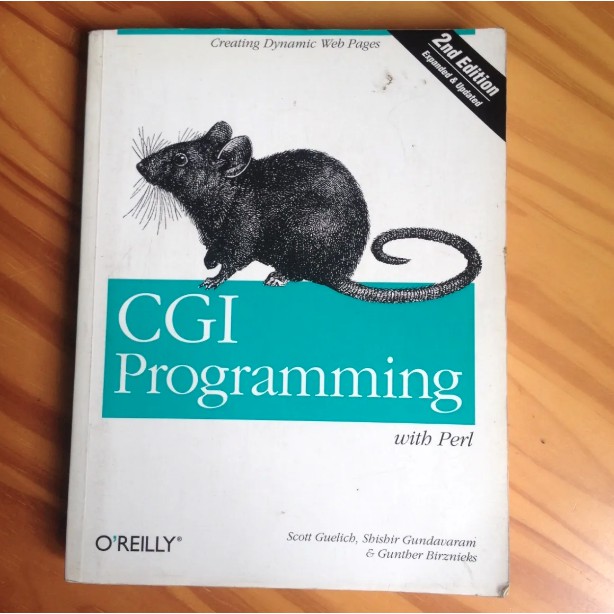 Livro Cgi Programming With Perl 2nd Edition Web Pages T2 | Shopee Brasil