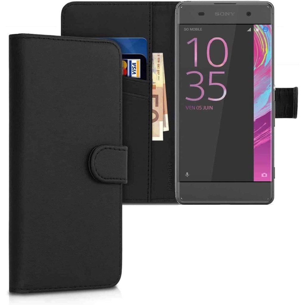 Capa Capinha Carteira Couro Sony Xperia Xa Case Flip Wallet