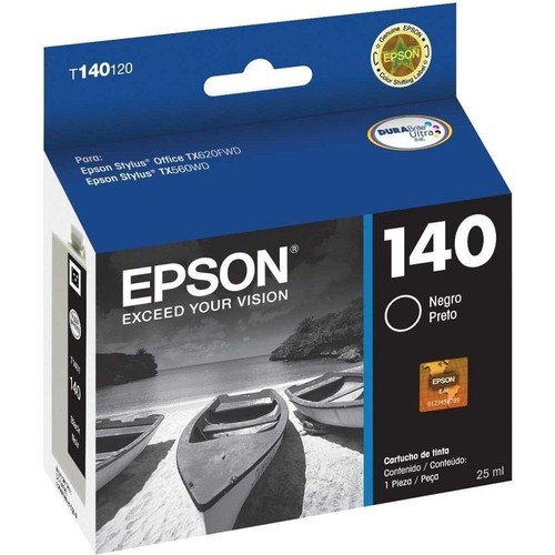 Cartucho Epson T140 Preto Para T42wd Tx525 Tx620fwd Tx560wd