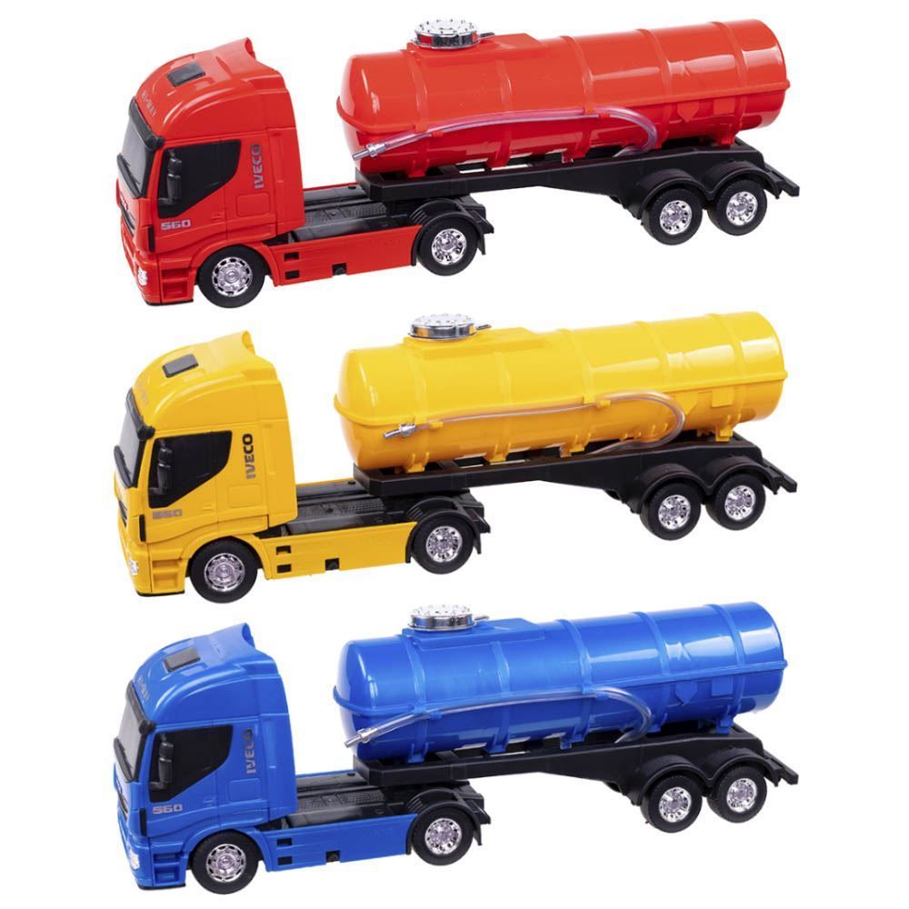 Caminhão Carreta Brinquedo Iveco Hi-way Tanque Usual Brinquedos