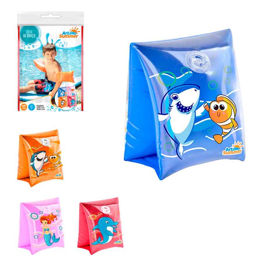 Boia De Braço Infantil Inflável Bestway Idade 5 A 12 Anos | Shopee Brasil