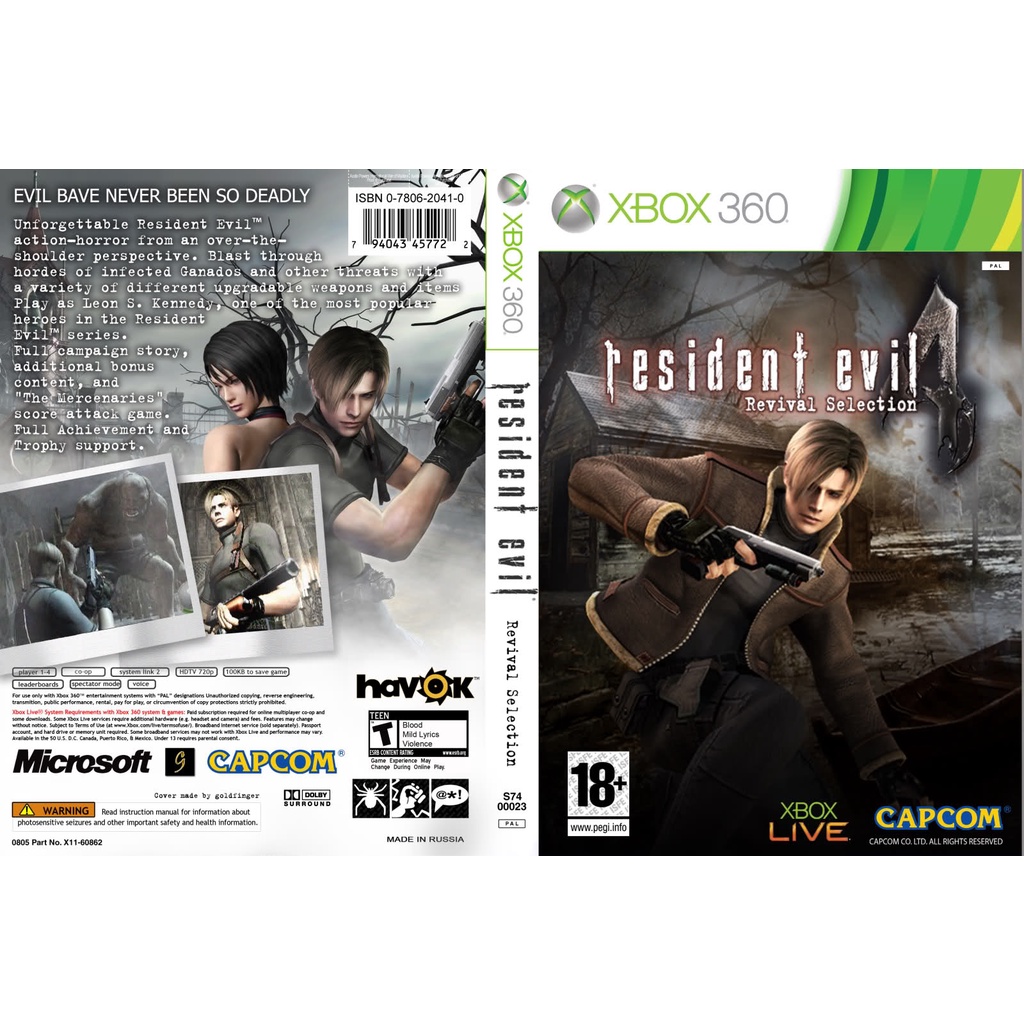 Actuator Pasen Goed gevoel Resident Evil 4 Xbox 360 | Shopee Brasil