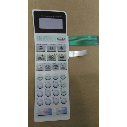 Membrana Teclado  Forno Microondas Panasonic Nng70 Nnng 70bh