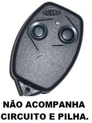 Carcaça Caixa Plástica De Reposição Frente Fundo - 10 UNIDADES