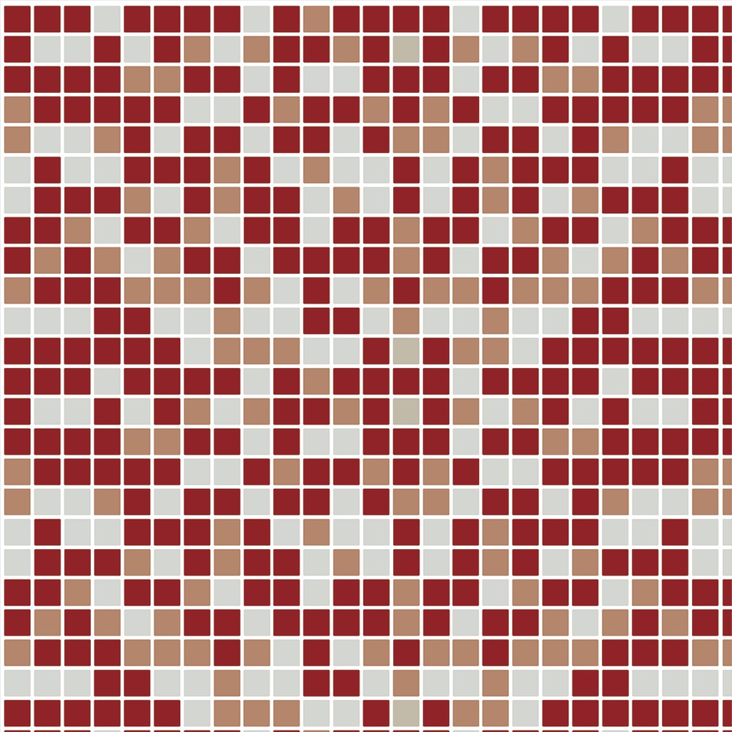 Papel de parede pastilha decorativa bordô