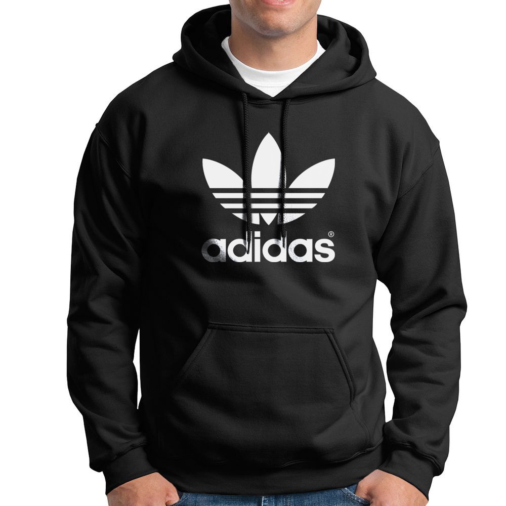 moletom masculino adidas preto