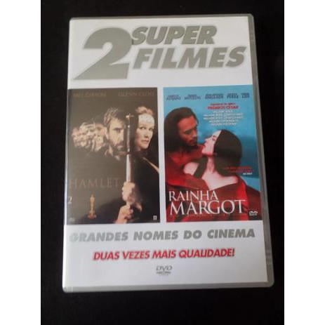DVD Super Filmes Hamlet Rainha Margot Shopee Brasil