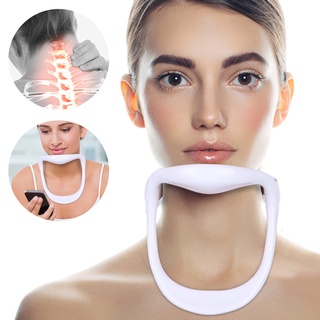 Protetor De Pescoço Coluna Cervical Universal Ajustável Branco/Aldult Qualidade Premium/Escritório Anti-bow Fisioterapia Correção Torcedor/Equipamentos De Cuidados Pessoais