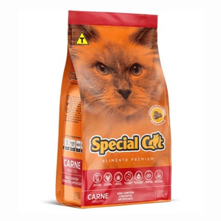Racao Special Cat Gatos Adultos Carne 20kg em Oferta na Shopee