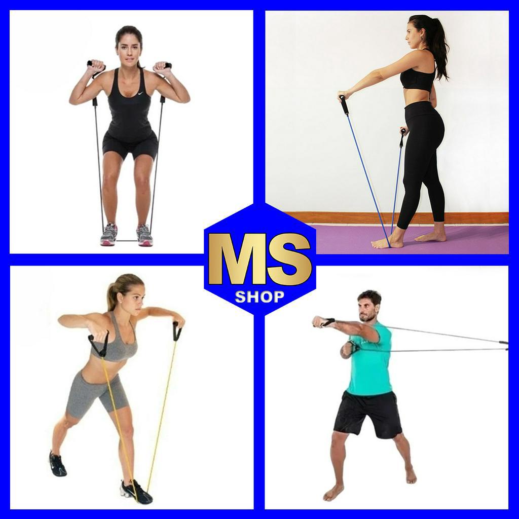 Elástico Extensor Funcional Tensão 1 Via 1,40cm Powertube Academia Musculação