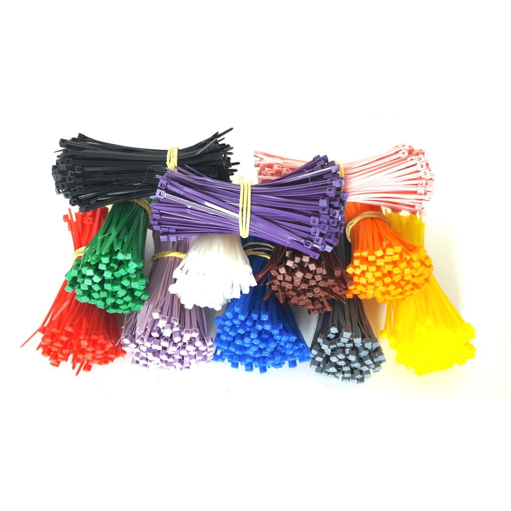 Abraçadeira de Nylon Enforca Gato 12 cores 1.200 unidades em Oferta na Shopee