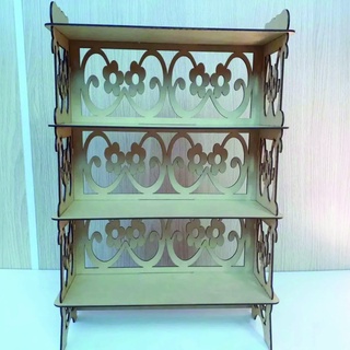 Estante de Mesa Festa Floral Crú - 60cm de altura