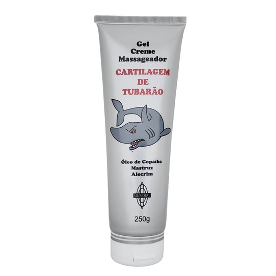 Gel de Massagem Cartilagem de Tubarão 250g Mundial