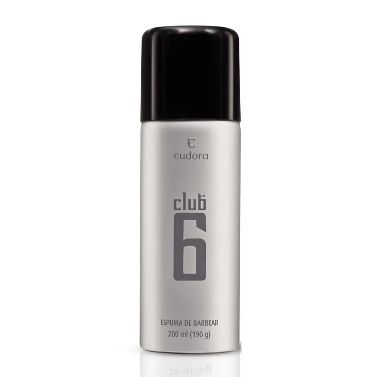 Espuma de Barbear Club 6 200ml