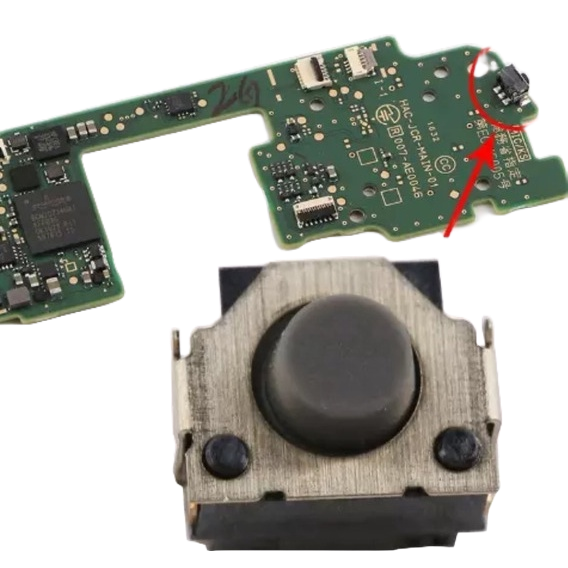 Botão R Nintendo Switch Placa Joy-con Direito Novo Lacrado