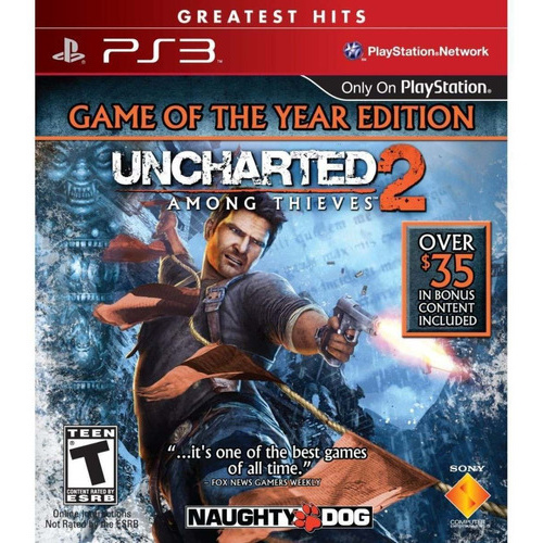 Uncharted 2 Among Thieves Goty Ps3 Original, Novo Lacrado