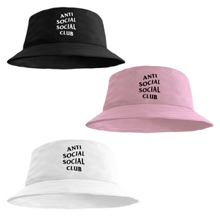 Chapéu Bucket Hat Unissex Barato Estampado Anti Social - Lançamento