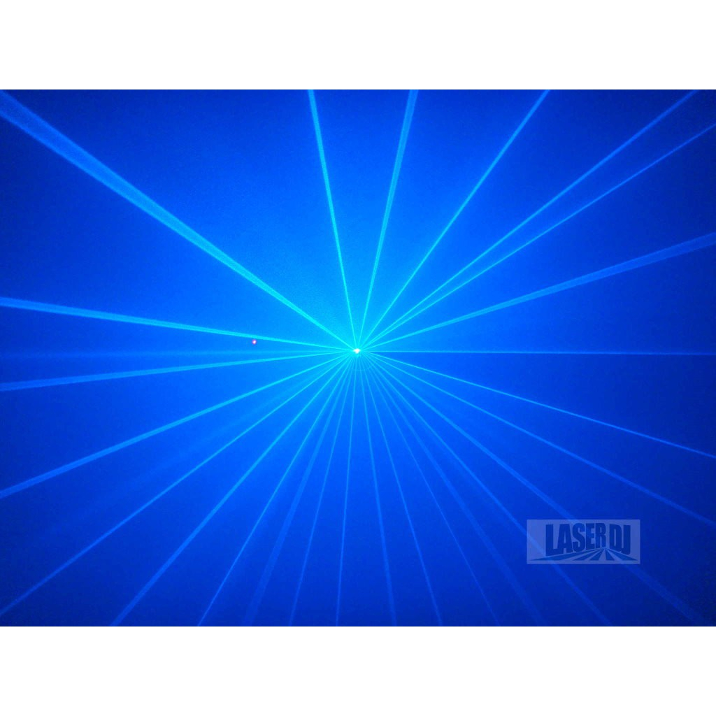 Laser Show Azul Royal 1W 450nm Modo Som , Iluminação Profissional Dj, Stage Light