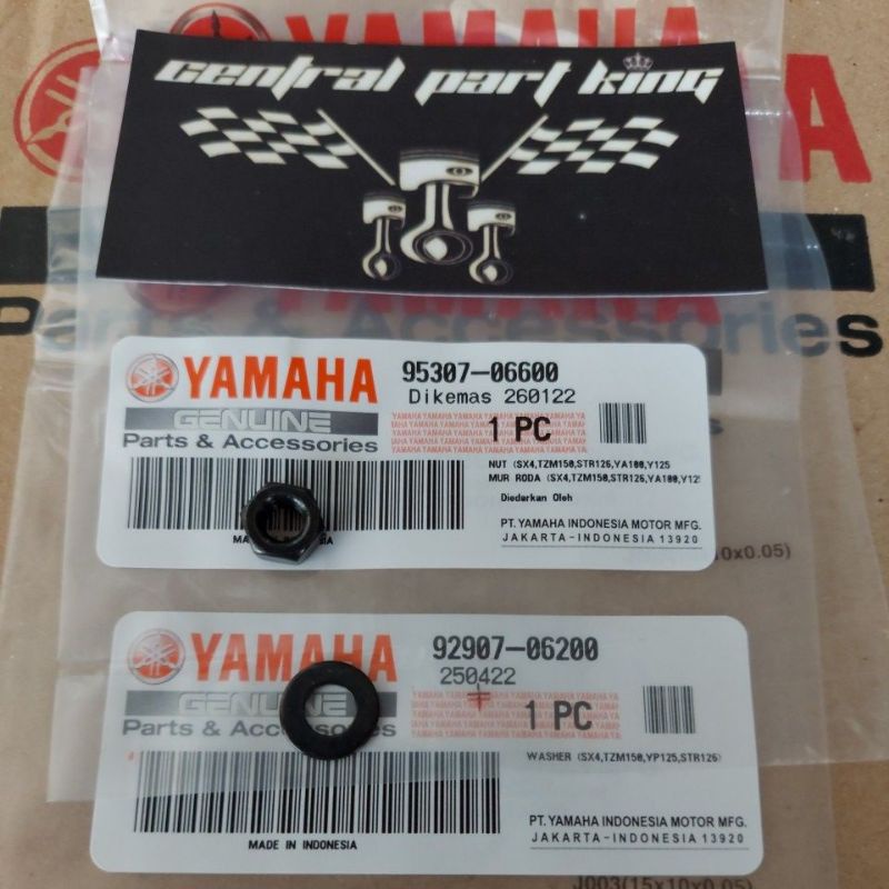 Porca E Anel De Embreagem RXZ , RZR ORIGINAL YAMAHA 95307-06600/92907-06200