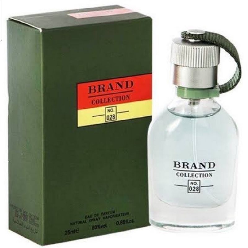 Perfume Masculino Brand Collection importado Novo Modelo n° 028 - HUGO BOSS TRADICIONAL