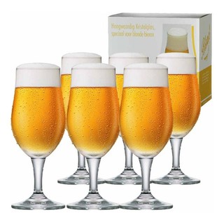 Jogo De Taças De Cerveja Cristal Blond P 265ml Conjunto 6pcs em Oferta na Shopee