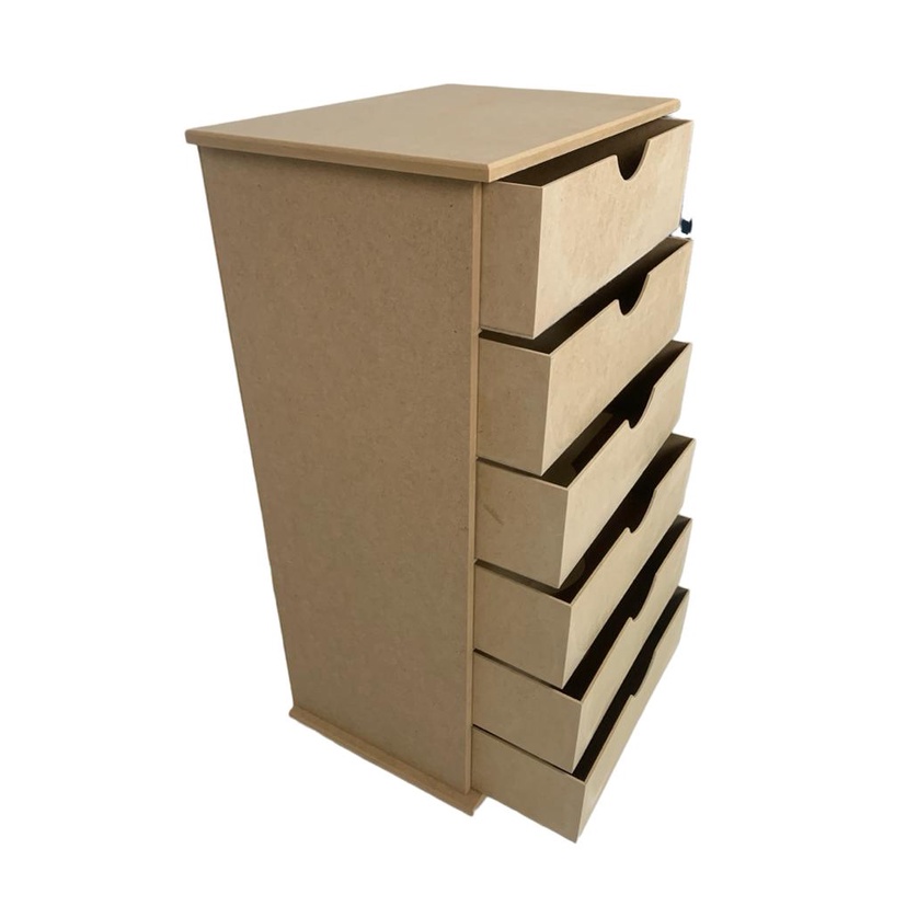 Armario Organizador C/ 6gavetas Em Mdf Para Talheres ,capsulas De Café E Outros Acessorios Em Geral
